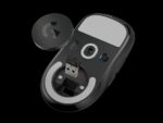 Logitech G PRO X SUPERLIGHT Wireless Gaming Mouse, Ultra-Lightweight, HERO 25K Sensor, 25,600 DPI, 5 Programmable Buttons, Long Battery Life, Compatible with PC / Mac - Black