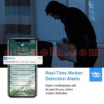 Security Camera Full HD Indoor CCTV, 360° 3MP 2304×1926P Video Pan/Tilt Smart Wi-Fi Security Camera | 2-Way Audio| Night Vision| Motion Detection 