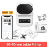 Label Thermal Printer Bluetooth Mobile Phone :  Portable PT-260 ,  Mobile Phone Compatibility  For Labeling Tag Name Price All-In-One Label Maker - BLACK