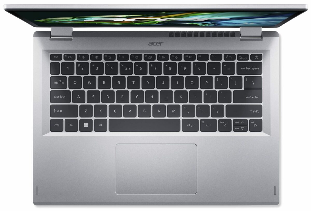 Acer Aspire 3 Spin 14 Convertible Laptop | 14" WUXGA IPS Touch Display | Intel Core i3-N305 | Intel UHD Graphics | 8GB LPDDR5 | 256GB SSD | Wi-Fi 6 | Windows 11 Home in S mode 