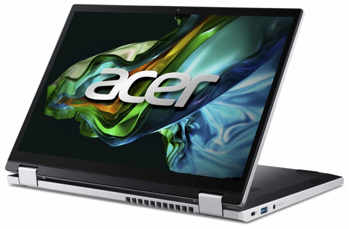 Acer Aspire 3 Spin 14 Convertible Laptop | 14" WUXGA IPS Touch Display | Intel Core i3-N305 | Intel UHD Graphics | 8GB LPDDR5 | 256GB SSD | Wi-Fi 6 | Windows 11 Home in S mode 