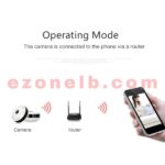 mouschi S-Four HD Wifi IP Camera Home Security Wireless fish eye CCTV Camera Night Vision Surveillance Camera - Image 2