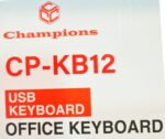 CHAMPIONS CP-KB21 USB BLACK KEYBOARD - Image 4