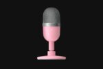 Razer Seiren Mini USB Condenser Microphone: for Streaming and Gaming on PC - Professional Recording Quality - Precise Supercardioid Pickup Pattern - Tilting Stand - Shock Resistant - Quartz Pink