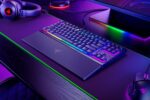 Razer Ornata V3 TKL Gaming Keyboard: Low-Profile Keys - Mecha-Membrane Switches - UV-Coated Keycaps - Backlit Media Keys - 8-Zone RGB Lighting - Spill-Resistant - Magnetic Wrist Wrest - Classic Black