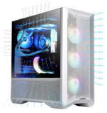 LIAN LI LANCOOL II MESH C RGB S WHITE MID TOWER CASE