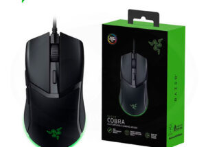 Razer Cobra Wired Gaming Mouse: 58g Lightweight Design - Gen-3 Optical Switches - Chroma RGB Lighting with Underglow - Precise 8500 DPI Optical Sensor - 100% PTFE Mouse Feet - Speedflex Cable - Black