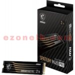 MSI SPATIUM M480 PRO PCIe 4.0 NVMe M.2 2TB Internal SSD PCIe Gen4 NVMe (SPATIUM M480 PRO PCIe 4.0 NVMe M.2 2TB)