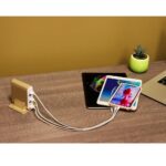Case Logic , 7.1A Five-Port Usb Charging Station, Gold