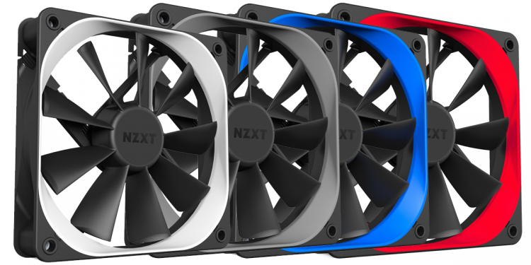 NZXT AER F120 2x120MM AIRFLOW FAN RF-AF120-D1