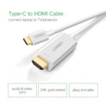 UGREEN CABLE TYPE-C TO 4K HDMI 1.5M WHITE - Image 2